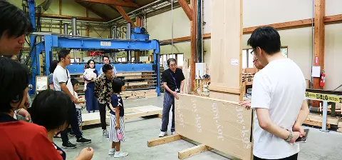 花巻へ移動し工場見学イメージ